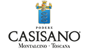 Logo della cantina Casisano, produttrice di Brunello di Montalcino.