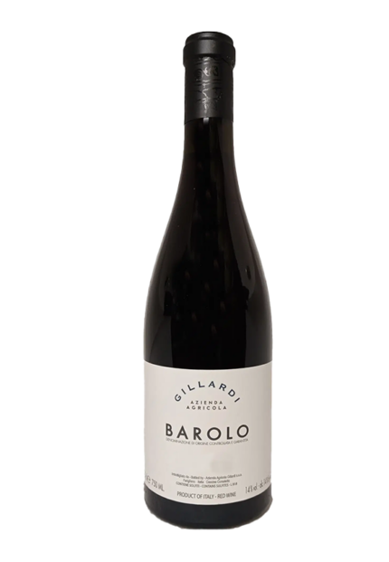 Bottiglia di Barolo DOCG 2019 – Vino rosso piemontese da uve Nebbiolo