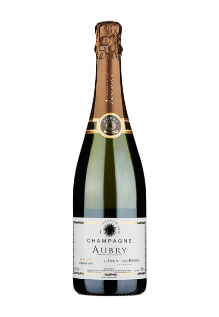 Bottiglia di Champagne 1er Cru Brut Aubry