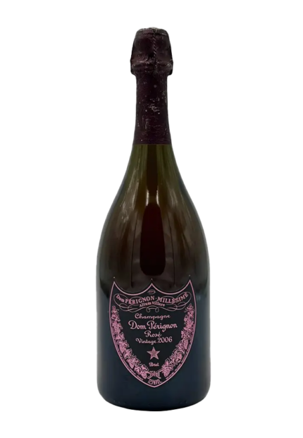 Bottiglia di Champagne Brut Rosé 2006 di Dom Perignon