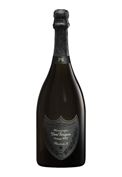 Bottiglia di Champagne Dom Perignon Plénitude P2 2002