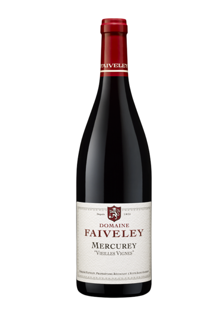 Bottiglia di Mercurey Vieilles Vignes – Domaine Faiveley – Vino rosso di Borgogna