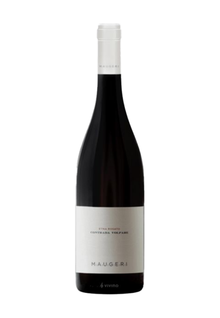 Etna Rosato DOC Contrada Volpare 2022 Maugeri - Bottiglia di vino rosato siciliano
