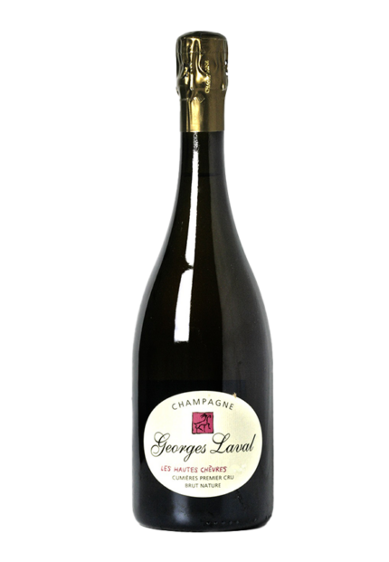 Bottiglia di Champagne Brut Nature Les Hautes Chevres 2017 di Georges Laval