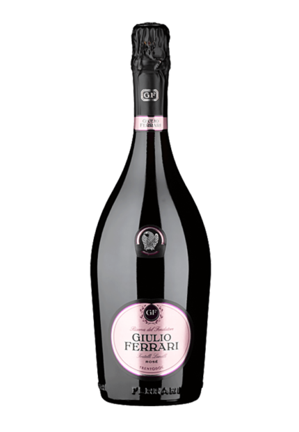Bottiglia di Champagne Giulio Ferrari Rosé 2007