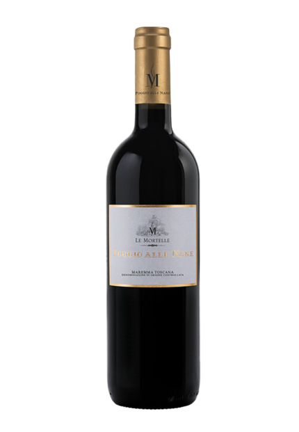 Bottiglia di Poggio alle Nane 2019 Maremma Toscana Rosso IGT – Fattoria Le Mortelle – Antinori