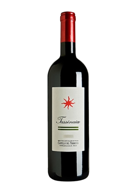 Bottiglia di vino rosso Tassinaia Castello del Terriccio Toscana Rosso IGT