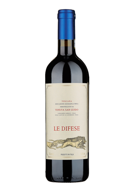 Bottiglia di Le Difese 2022 Toscana IGT Tenuta San Guido
