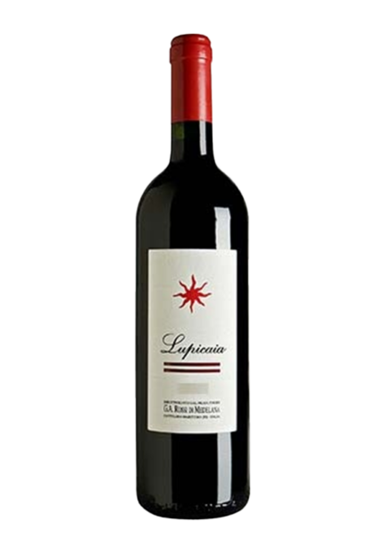 Bottiglia di vino rosso Lupicaia Castello del Terriccio