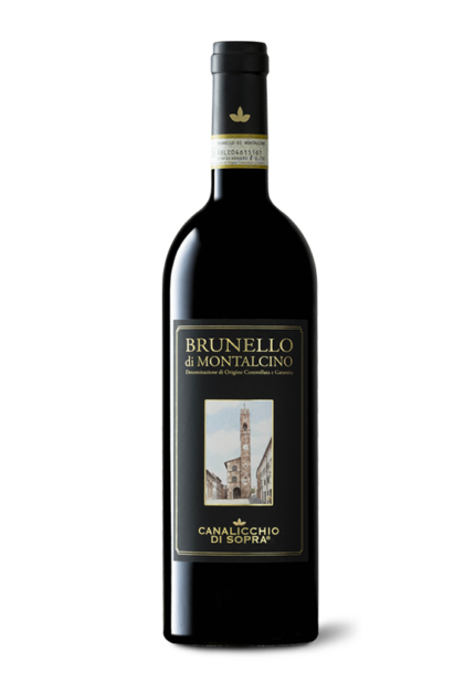 Bottiglia di Brunello di Montalcino Canalicchio di Sopra DOCG