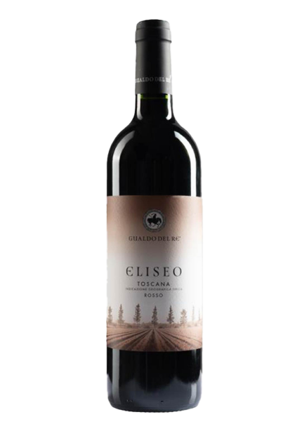 Bottiglia di Eliseo Rosso 2019 Gualdo del Re, Toscana IGT