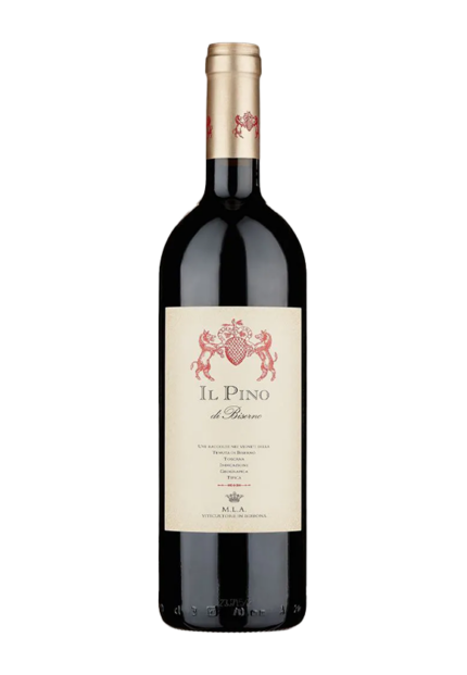 Bottiglia di vino rosso Il Pino di Biserno Toscana IGT – Tenuta di Biserno