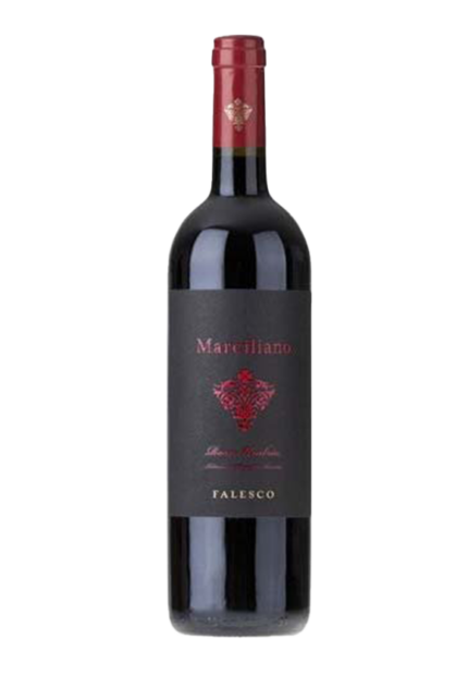 Bottiglia di Umbria Rosso IGP Marciliano 2018 Famiglia Cotarella